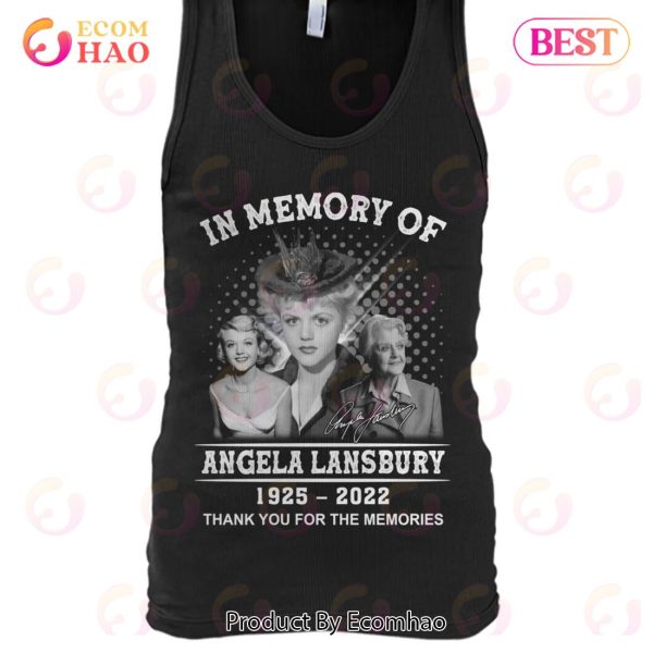 In Memory Of Angela Lansbury 1925 – 2022 Thank You For The Memories T-Shirt