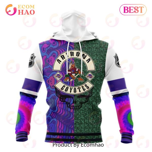 NHL Arizona Coyotes X Grateful Dead Specialized Design 3D Hoodie