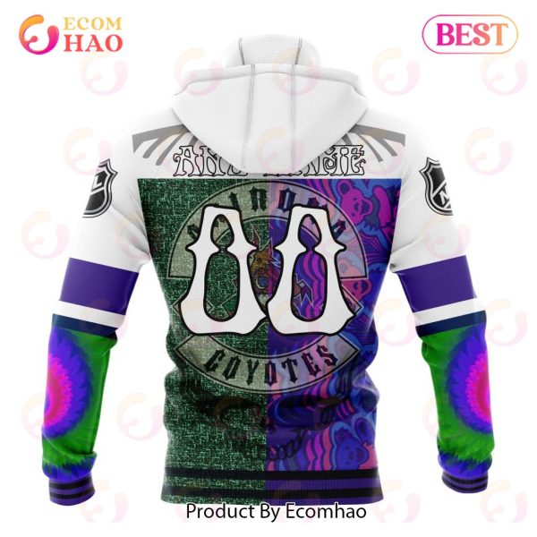 NHL Arizona Coyotes X Grateful Dead Specialized Design 3D Hoodie