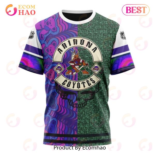 NHL Arizona Coyotes X Grateful Dead Specialized Design 3D Hoodie