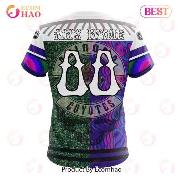 NHL Arizona Coyotes X Grateful Dead Specialized Design 3D Hoodie