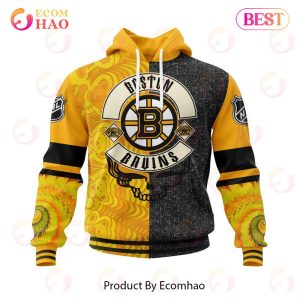 NHL Boston Bruins X Grateful Dead Specialized Design 3D Hoodie