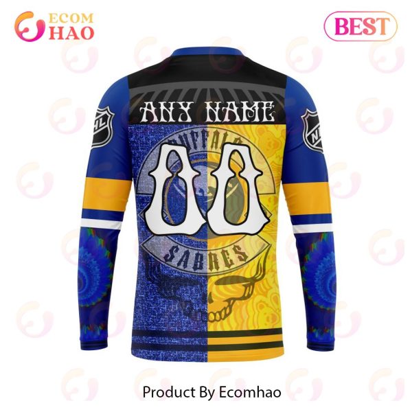 Customized NHL Buffalo Sabres Hoodie Special Grateful Dead Skull 3D Unisex  Hoodie - The Clothes You'll Ever Need