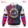 NHL Columbus Blue Jackets X Grateful Dead Specialized Design 3D Hoodie