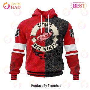 NHL Detroit Red Wings X Grateful Dead Specialized Design 3D Hoodie