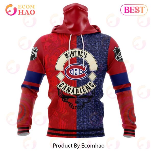 NHL Montreal Canadiens X Grateful Dead Specialized Design 3D Hoodie