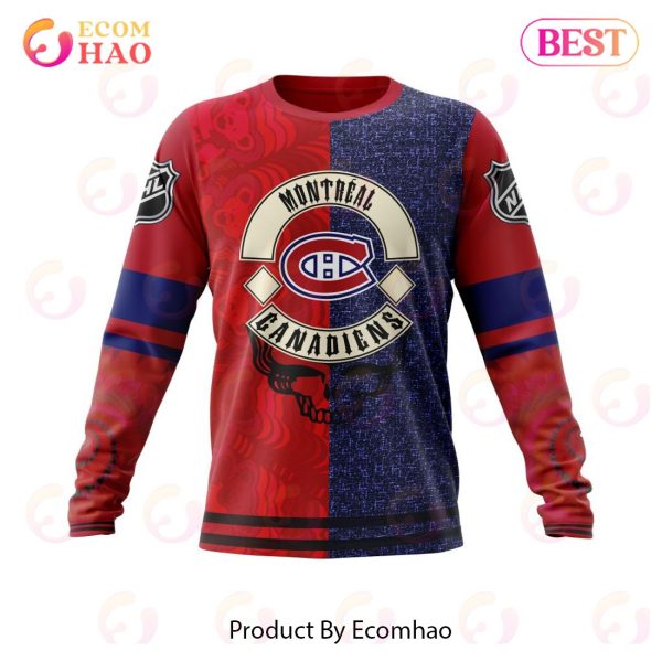 NHL Montreal Canadiens X Grateful Dead Specialized Design 3D Hoodie