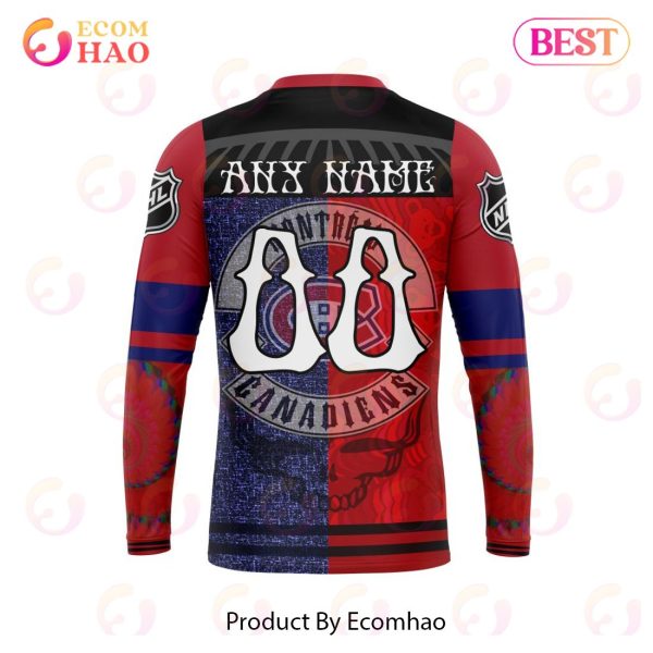 NHL Montreal Canadiens X Grateful Dead Specialized Design 3D Hoodie
