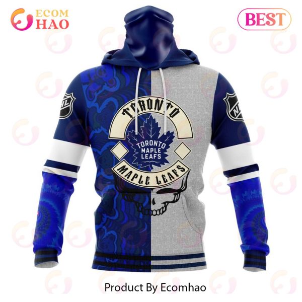NHL Toronto Maple Leafs X Grateful Dead Specialized Design 3D Hoodie