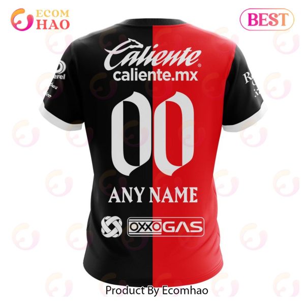 LIGA MX Atlas F.C Home Kits 2022 2023 3D Hoodie