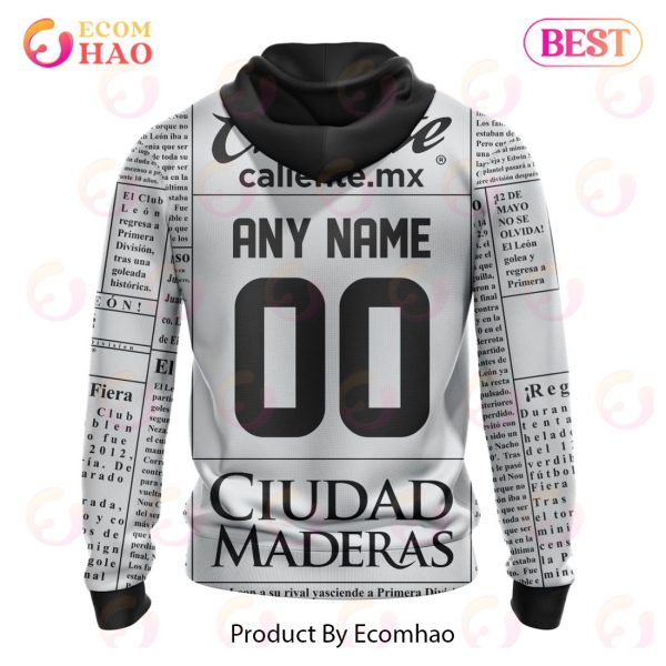 LIGA MX Club Leon Away Kits 2022 2023 3D Hoodie