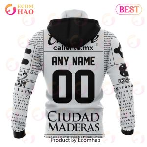 Personalized LIGA MX FC Juarez 2023 - 2024 Home Kits Sweater Hoodie 3D -  Beetrendstore Store