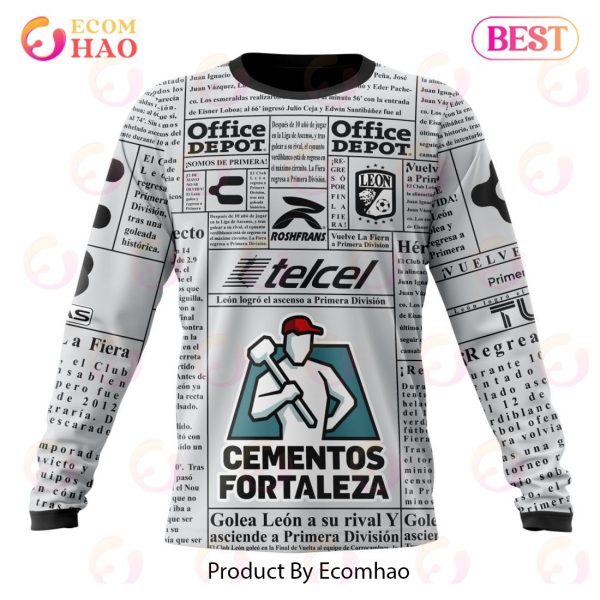 LIGA MX Club Leon Away Kits 2022 2023 3D Hoodie