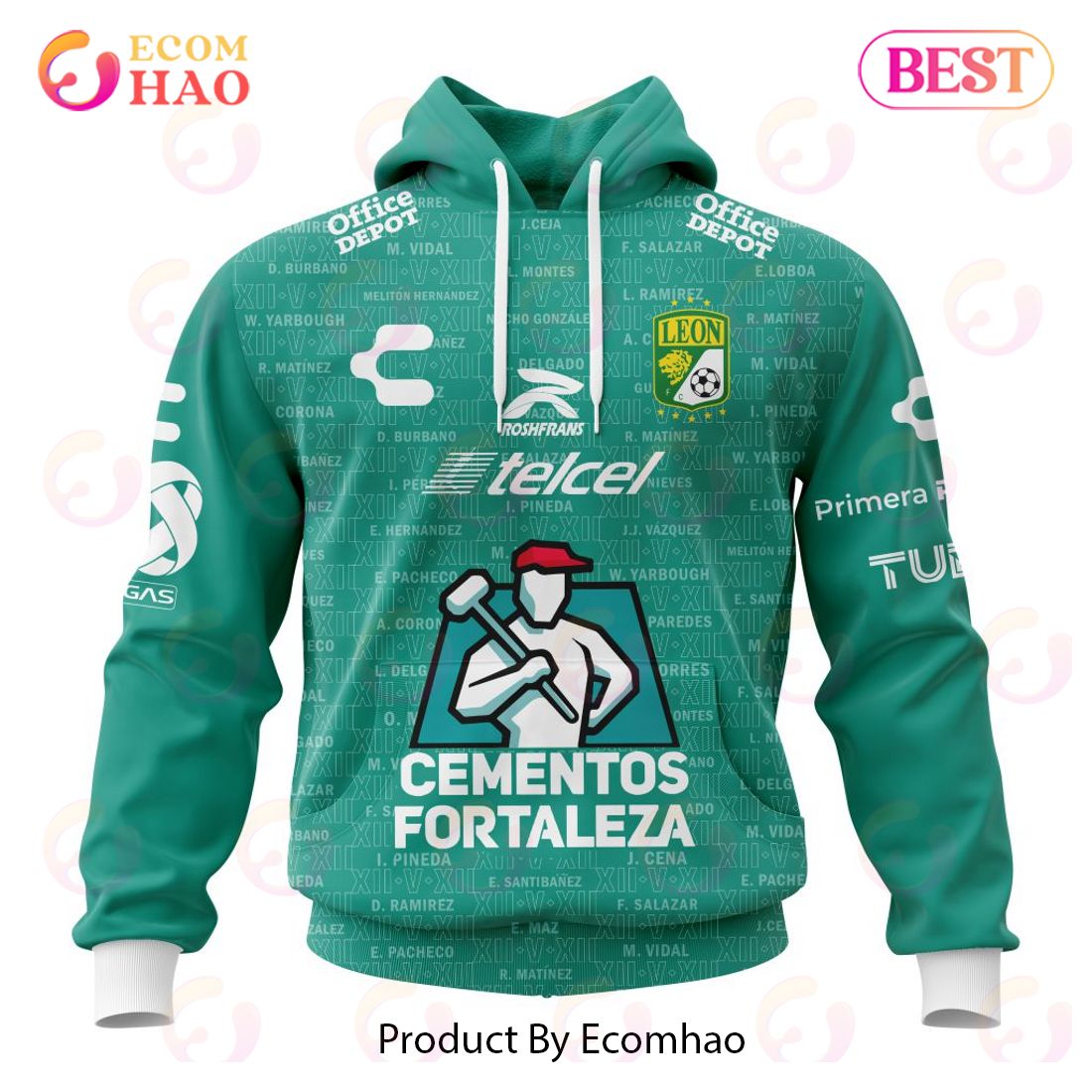 LIGA MX Club Puebla Away Kits 2022 2023 3D Hoodie