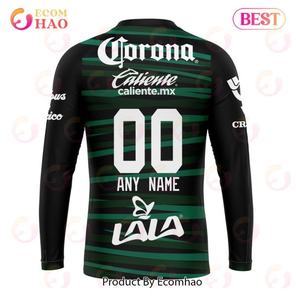 LIGA MX Club Santos Laguna Away Kits 2022 2023 3D Hoodie