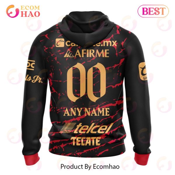 LIGA MX Club Tijuana Home Kits 2022 2023 3D Hoodie