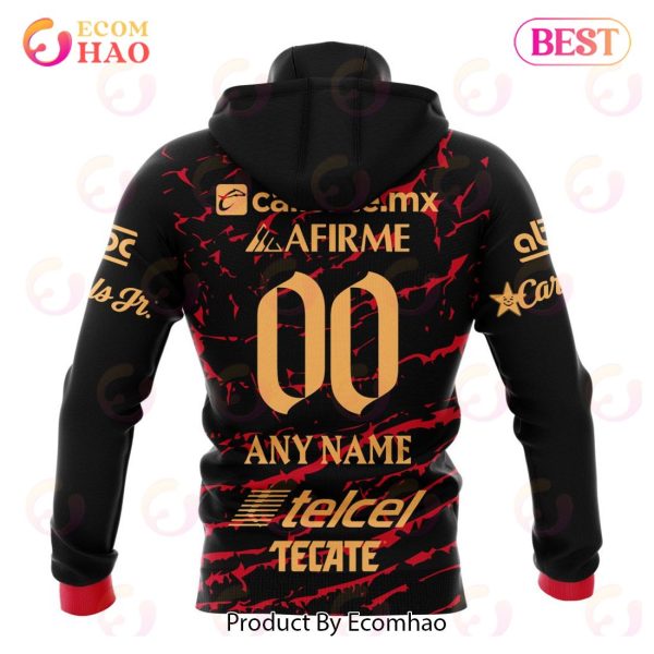 LIGA MX Club Tijuana Home Kits 2022 2023 3D Hoodie
