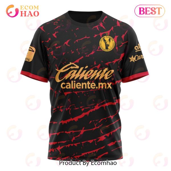 LIGA MX Club Tijuana Home Kits 2022 2023 3D Hoodie