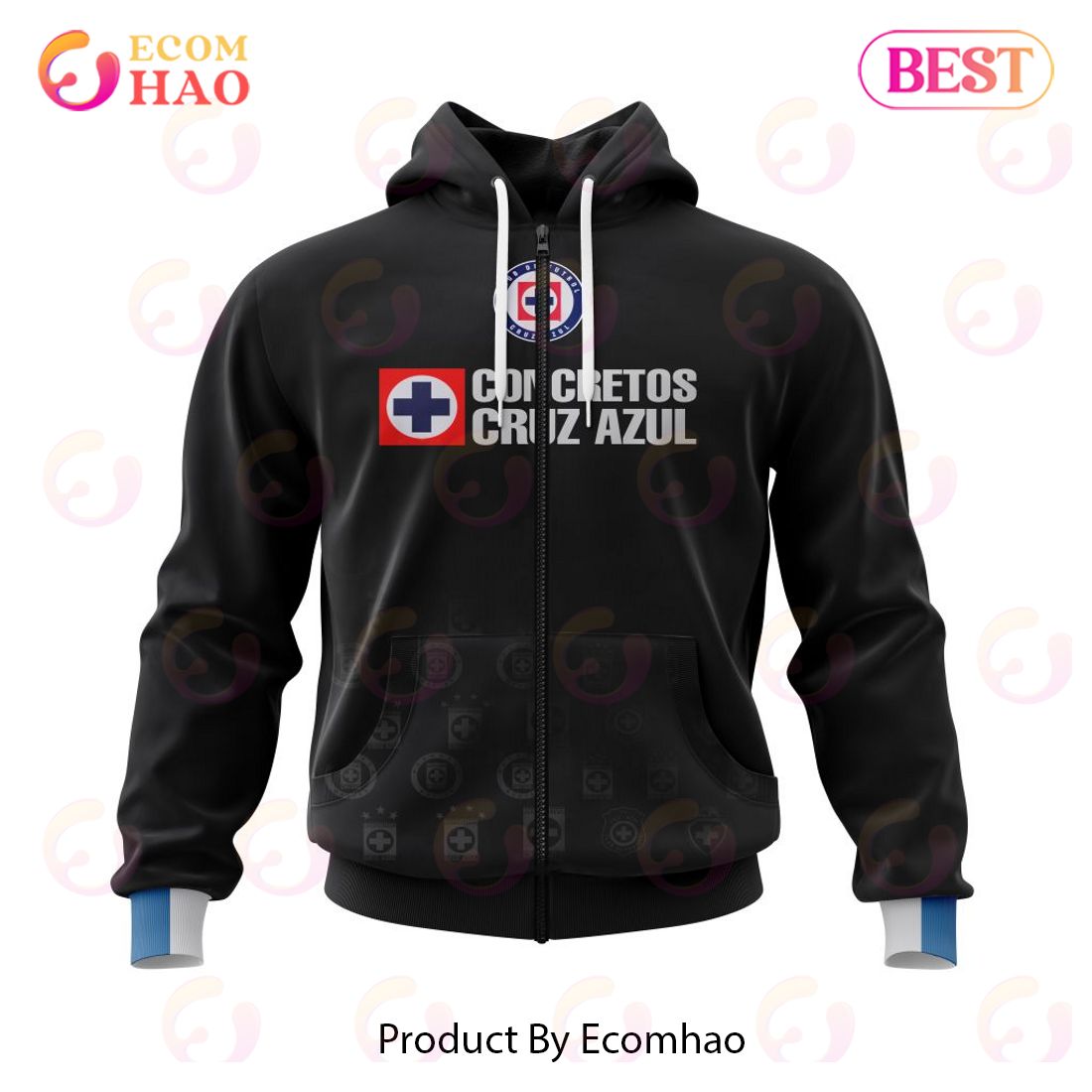 LIGA MX CRUZ AZUL Third Kits 2022 2023 3D Hoodie