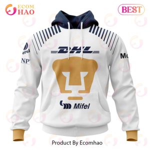 LIGA MX PUMAS UNAM Home Kits 2022 2023 3D Hoodie