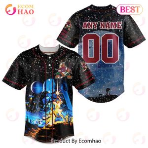 NHL Arizona Coyotes Specialized Baseball Jersey With Starwar Concepts