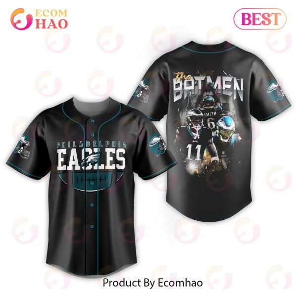 NFL Philadelphia Eagles Batmen Baseball Jersey
