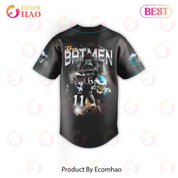 NFL Philadelphia Eagles Batmen Baseball Jersey