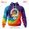 New York Islanders Specialized Grateful Dead Tie Dye 3D Hoodie