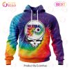 San Jose Sharks Specialized Grateful Dead Tie Dye 3D Hoodie San Jose Sharks Specialized Grateful Dead Tie Dye 3D Hoodie