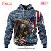 NFL Denver Broncos Honor US Navy Veterans 3D Hoodie