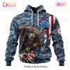 NFL Denver Broncos Honor US Navy Veterans 3D Hoodie