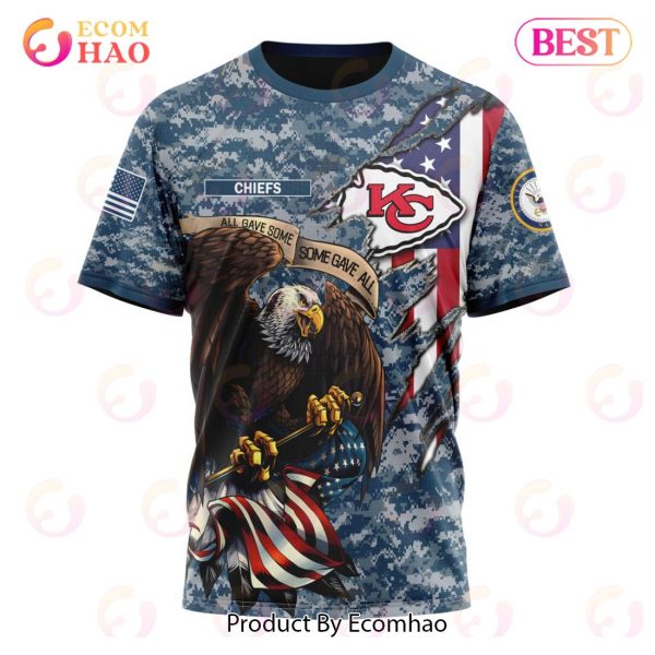 NFL Kansas City Chiefs - Honor US Navy Veterans Hoodie in 2023