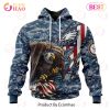 NFL Pittsburgh Steelers Honor US Navy Veterans 3D Hoodie