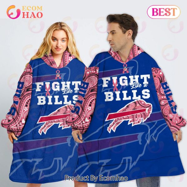 Buffalo Bills Crucial Catch Custom Your Name & Number Breast Cancer Awareness Month 3D Hoodie