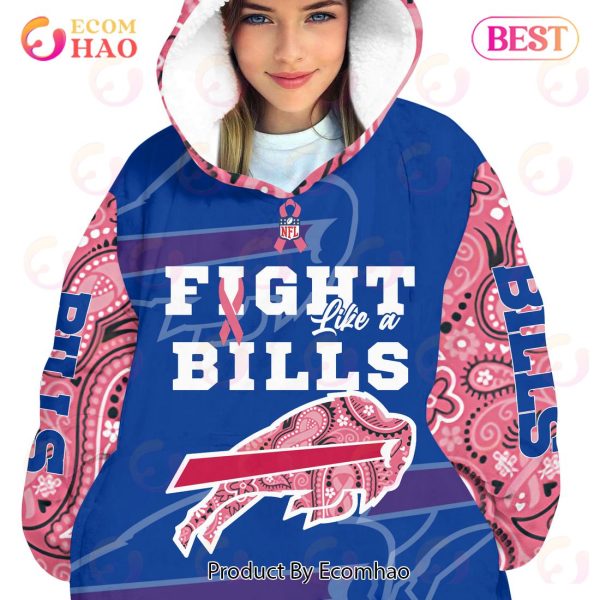 Buffalo Bills Crucial Catch Custom Your Name & Number Breast Cancer Awareness Month 3D Hoodie
