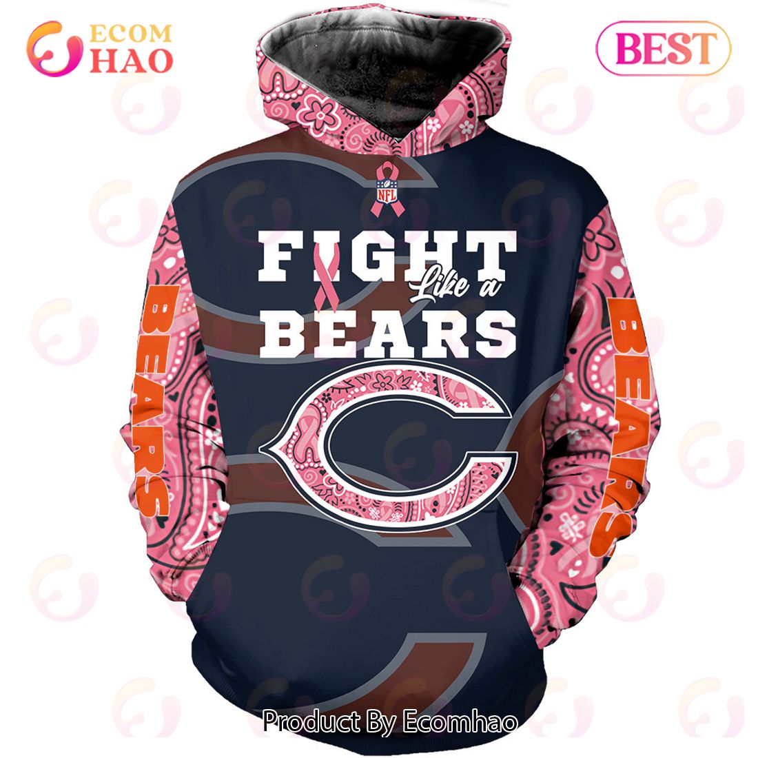 Personalized Intercept Cancer NFL Chicago Bears Shirt, Hoodie - LIMITED  EDITION