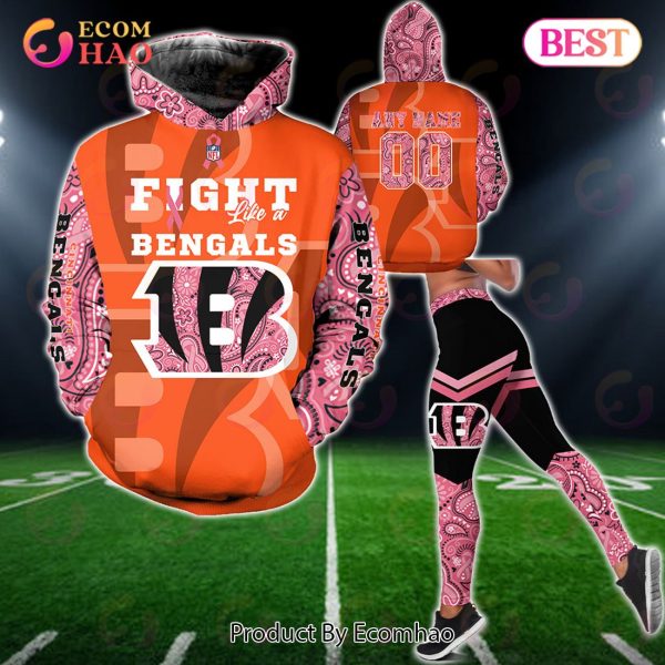 Cincinnati Bengals CB 3D Hoodie For Women Men