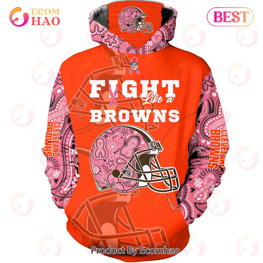 Cleveland Browns Football 3d Hoodie Camo NFL Logo 3d Sweatshirt - Best  Seller Shirts Design In Usa