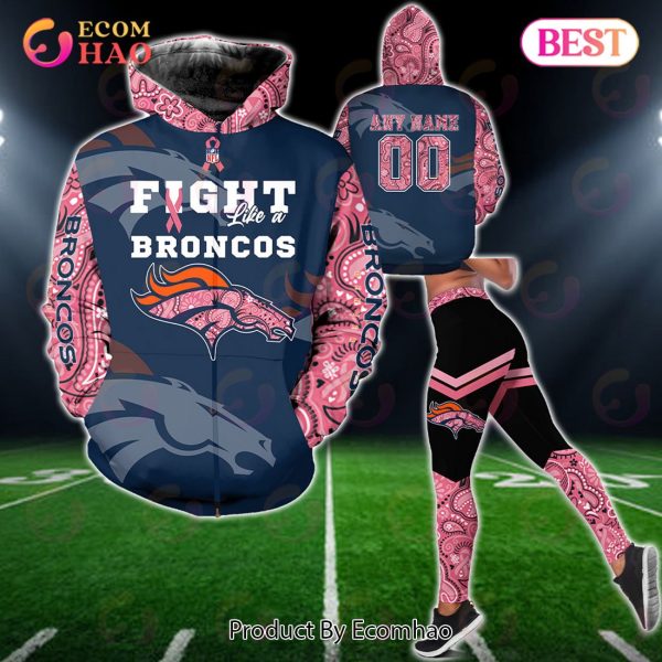 Denver Broncos Intercept Cancer NFL Personalized 3D Hoodie, Shirt - LIMITED  EDITION