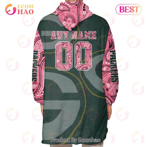 Green Bay Packers Crucial Catch Custom Your Name & Number Breast Cancer  Awareness Month 3D Hoodie - Ecomhao Store