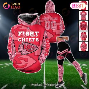 Kansas City Chiefs Crucial Catch Custom Your Name & Number Breast Cancer Awareness Month 3D Hoodie