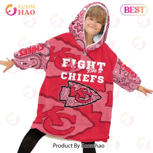 Kansas City Chiefs Crucial Catch Custom Your Name & Number Breast Cancer Awareness Month 3D Hoodie