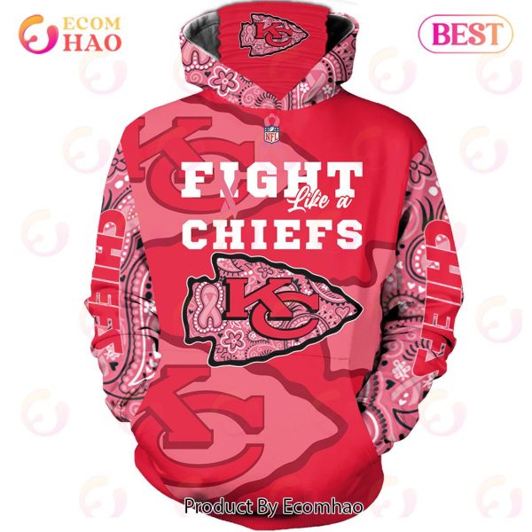 NFL Shop Kansas City Chiefs 2022 NFL Crucial Catch Intercept Cancer Hoodie  - Limotees