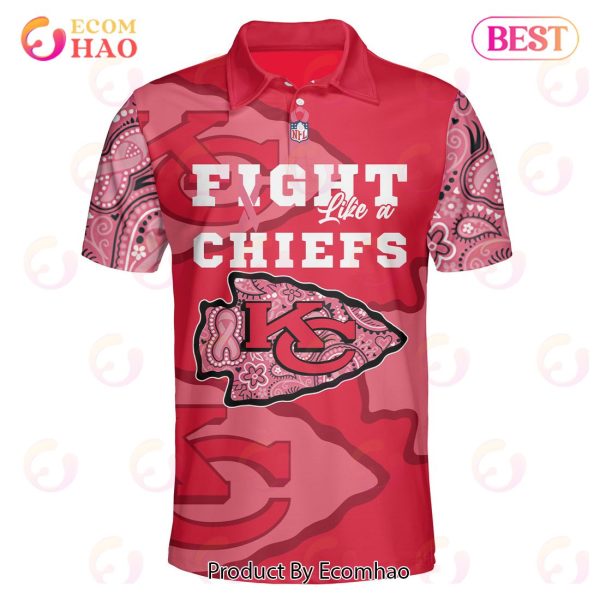 Kansas City Chiefs Crucial Catch Custom Your Name & Number Breast Cancer Awareness Month 3D Hoodie