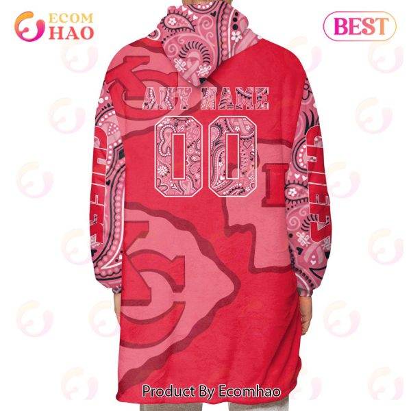 Kansas City Chiefs Crucial Catch Custom Your Name & Number Breast Cancer Awareness Month 3D Hoodie