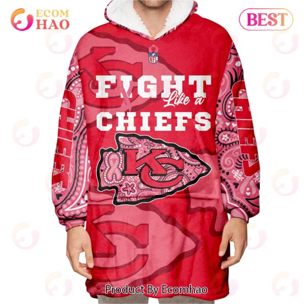 NFL Shop Kansas City Chiefs 2022 NFL Crucial Catch Intercept Cancer Hoodie  - Limotees