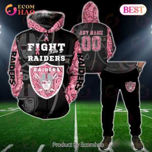 Las Vegas Raiders I Wear Pink For Breast Cancer Awareness Shirt - Lelemoon