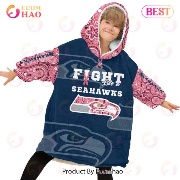 Personalized Seattle Seahawks Breast Cancer Awareness 3D Shirt, Hoodie -  LIMITED EDITION