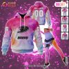 Tennessee Titans Crucial Catch Custom Your Name & Number Breast Cancer Awareness Month 3D Hoodie