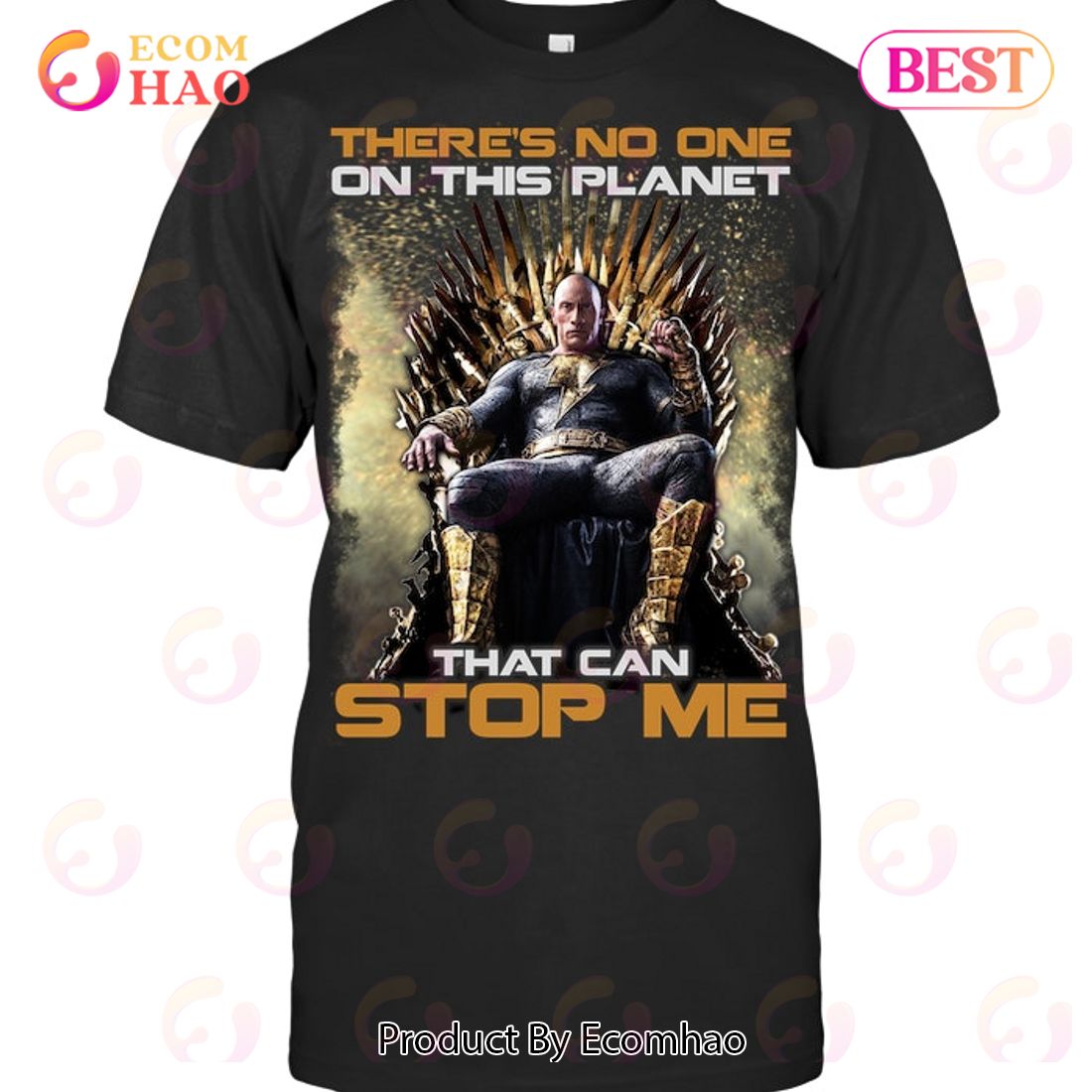 Black Adam There’s No One On This Planet That Can Stop Me T-Shirt